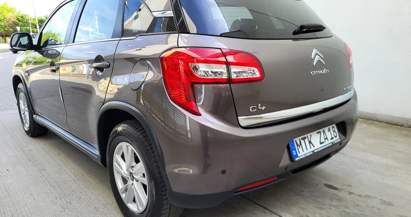 Citroen C4 Aircross cena 44800 przebieg: 101311, rok produkcji 2014 z Zawidów małe 631